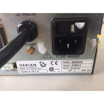 Varian 9699505 TURBO-V 70 CONTROLLER